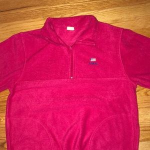 Red Brandy Melville Fleece